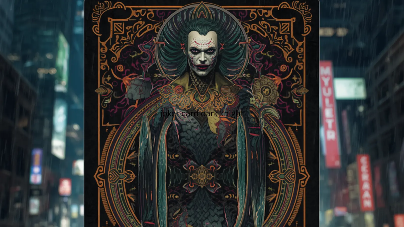 joker card dark knighty