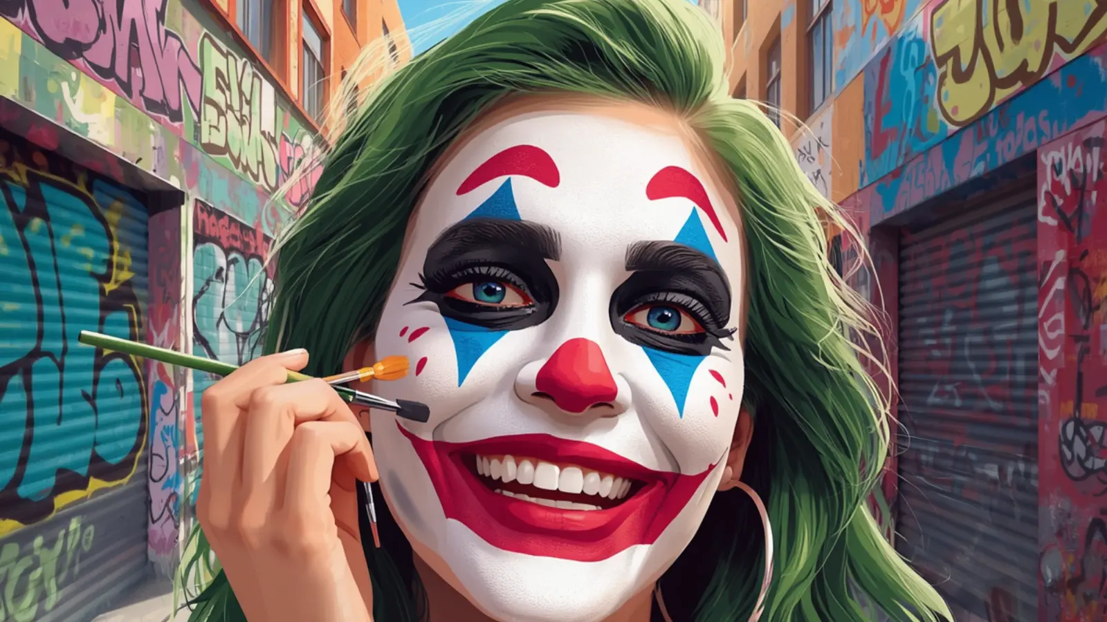 joker face makeup