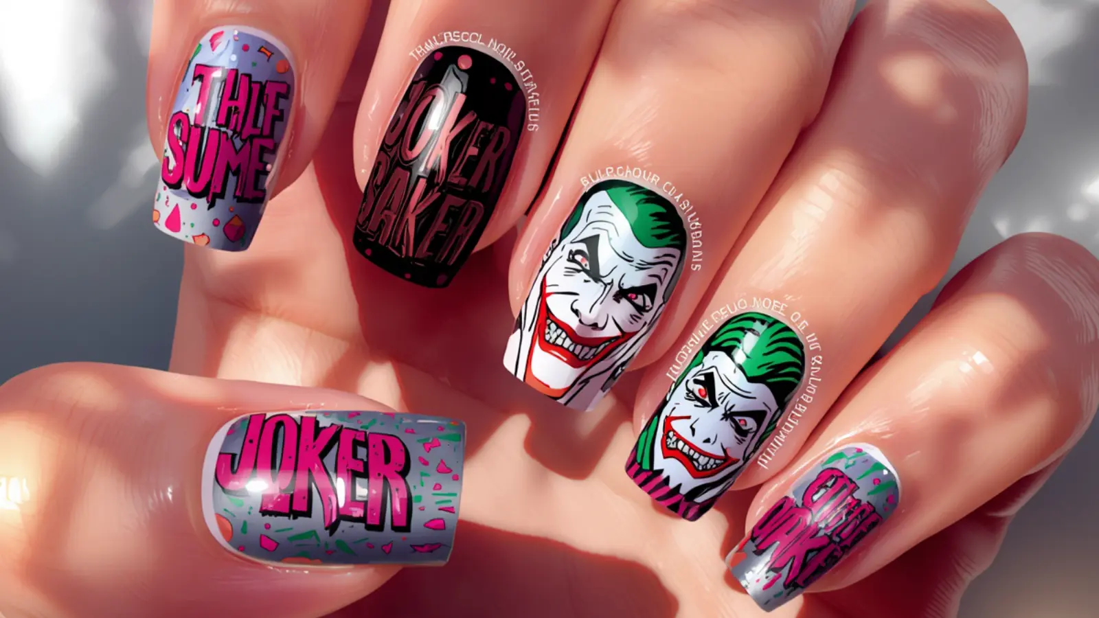 joker nails